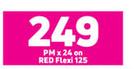 2 x Vivo Y20 4G Smartphone-on Red Flexi 125 + On Promo 65