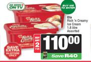 Ola Rich n Creamy Ice Cream Assorted-For 2 x 1.8L