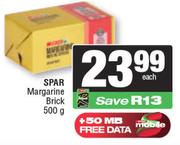 Spar Margarine Brick-500g