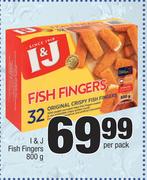 I&J Fish Fingers-800g Per Pack