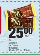 Ola Magnum Ice Cream (Selected)-90ml/100ml/110ml Each
