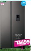 Hisense 508L Side By Side Freezer Fridge