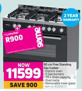 Hisense 90cm Free Standing Gas Cooker