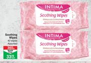 Intima Soothing Wipes 40 Wipes Assorted-Each