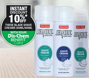 Blade Shave Cream Assorted-300ml