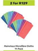 Mainstays Microfibre Cloths 11 Pack-For 2