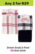 Dream Swab 2 Pack Or Dish Cloth-For Any 2
