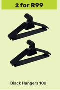 Black Hangers-For 2 x 10s