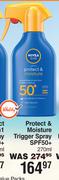 Nivea Sun Protect & Moisture Trigger Spray SPF50+-270ml