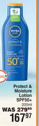 Nivea Sun Protect & Moisture Lotion SPF50+-200ml