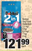 Bobtail Dog Food (Selected)-5.5Kg/6Kg/6.5Kg/7Kg/8Kg Each