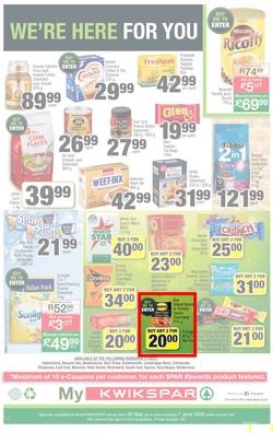 SPAR KWIKSPAR EASTERN CAPE : My Kwikspar (26 May - 7 June 2020), page 4