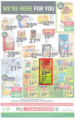 SPAR KWIKSPAR EASTERN CAPE : My Kwikspar (26 May - 7 June 2020), page 4