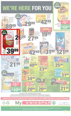 SPAR KWIKSPAR EASTERN CAPE : My Kwikspar (26 May - 7 June 2020), page 4