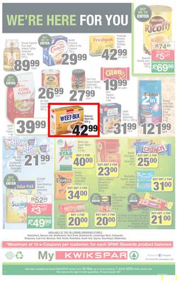 SPAR KWIKSPAR EASTERN CAPE : My Kwikspar (26 May - 7 June 2020), page 4