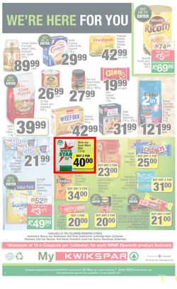 SPAR KWIKSPAR EASTERN CAPE : My Kwikspar (26 May - 7 June 2020), page 4