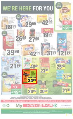 SPAR KWIKSPAR EASTERN CAPE : My Kwikspar (26 May - 7 June 2020), page 4