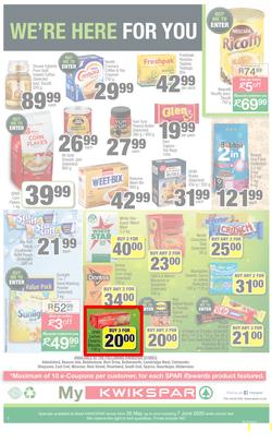 SPAR KWIKSPAR EASTERN CAPE : My Kwikspar (26 May - 7 June 2020), page 4
