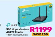 Tp-Link 300 Mbps Wireless 4G LTE Router