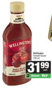 Wellington's Tomato Sauce-700ml Each