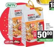 Spar Golden Corn Flakes-For 2 x 500gm