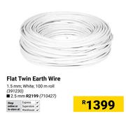 Flat Twin Earth Wire 1.5mm