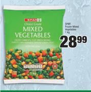 Spar Frozen Mixed Vegetables-1kg