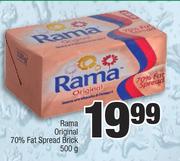 Rama Original 70% Fat Spread Brick-500g
