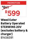 Sterwins 20V Battery Operated Weed Eater (Excludes Battery & Charger) 81456591