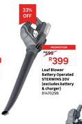 Sterwins 20V Battery Operated Leaf Blower (Excludes Battery & Charger) 81470298