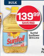 Sunfoil Sunflower Oil-5L