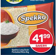 Spekko Long Grain Parboiled Rice-2Kg