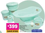 Baby Care Baby Hamper Set Mint- 7 Piece