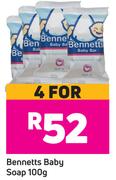 Bennetts Baby Soap 100g- For 4
