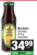 Mrs.Balls Chutney Assorted-470g