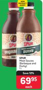 Spur Meat Sauces (Barbeque & Durky)-1L Each