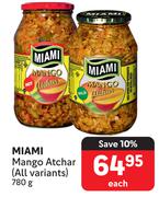Miami Mango Atchar (All Variants)-780g Each
