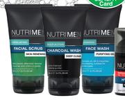 Nutrimen Exfoliating Facial Scrub Or Multi Action Charcoal Wash Or Cleansing Face Wash-100ml Each