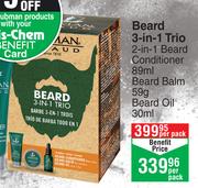 Clubman Beard 3 In 1 Trio-Per Pack