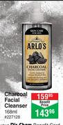 Arlo's Charcoal Facial Cleanser-168ml