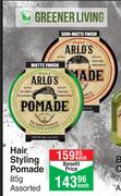Arlo's Hair Styling Pomade Assorted-85g Each