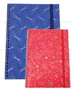 Pen & Gear A4 Soft Cover Wiro Notebook Assorted-Each