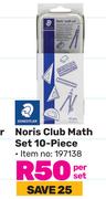 Staedtler Noris Club Math Set 10 Piece-Per Set
