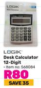 Logik Desk Calculator 12 Digit