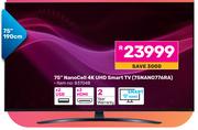 LG 75" nano Cell 4K UHD Smart TV 75NANO776RA