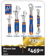 5 Piece Wrench Set 45433