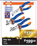 3 Piece Plier Set 31638