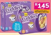 Cuddlers Jumbo Size 3 70s, 4 66s, 4+ 60s, 5 56s-Per Box