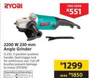 Ryobi 2200W 230mm Angle Grinder