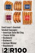 Food Lover's Gourmet Smoked Sausages-For Any 2